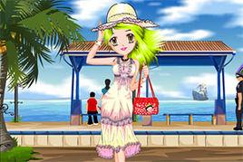 動漫女生夏日風 動漫女生夏日風