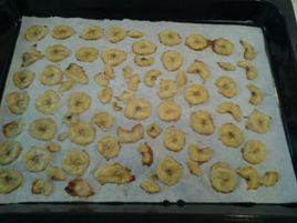 烤香蕉片 烤香蕉片