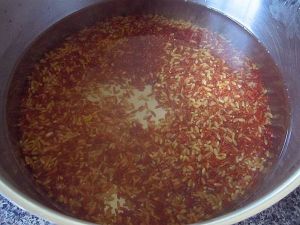 紅曲米紅薯粥 紅曲米紅薯粥