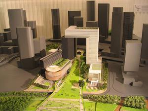 設計A模型圖片(園林)