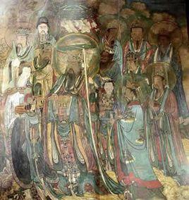 靈寶晉墓壁畫 靈寶晉墓壁畫