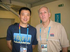 楊健採訪NBA季後賽、總決賽