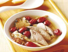 高麗參枸杞燉豬心