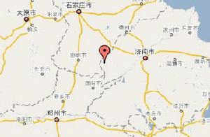 （圖）賈鎮在山東省內位置