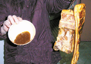 （圖）臘肉含“日落黃”居民不敢吃