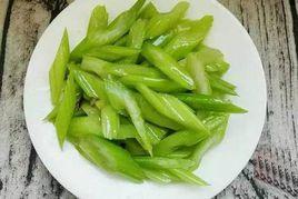 素炒芹菜 素炒芹菜