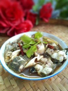 清蒸鯰魚 清蒸鯰魚