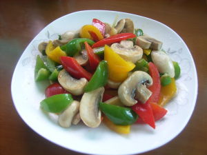 彩椒口蘑 彩椒口蘑