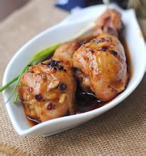 豆豉醬蒸雞腿