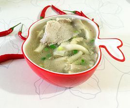 平菇肉片湯 平菇肉片湯