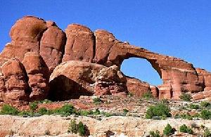 美國猶他州牆拱