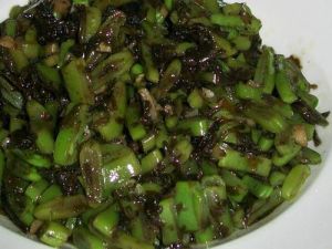橄欖菜炒豆角