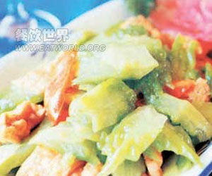 涼瓜牛肉片 涼瓜牛肉片