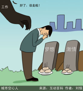 漫說銳詞：城市空心人