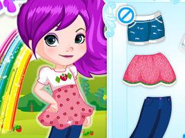 艾莎變身草莓公主 艾莎變身草莓公主