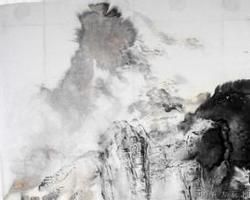 潑墨山水畫 潑墨山水畫