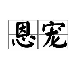 恩寵[詞語]