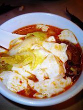 白菜豆腐肥腸煲 白菜豆腐肥腸煲