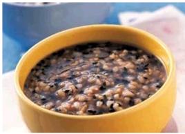 黑豆雞蛋粥 黑豆雞蛋粥