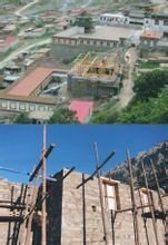 興建中的馬頭明王殿