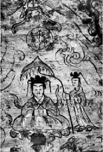 丁家閘墓室壁畫 丁家閘墓室壁畫