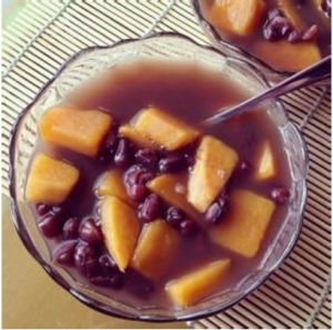 甘薯紅豆糖水 甘薯紅豆糖水