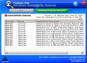 系統漏洞掃描工具
