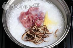 香菇瘦肉粥