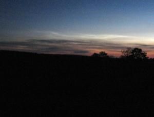 夜間發光雲 夜間發光雲