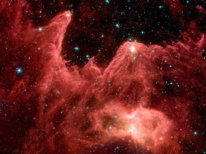 斯皮策紅外望遠鏡拍攝的恆星新生區W5