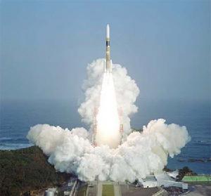 日本鹿兒島航天中心火箭發射