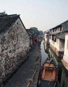 周莊古鎮水巷遊船 周莊古鎮水巷遊船