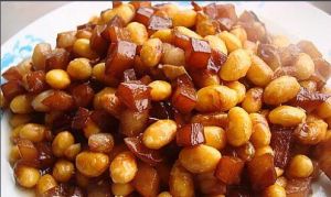 炒黃豆肉丁 炒黃豆肉丁