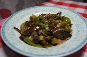 拌烤茄子 拌烤茄子