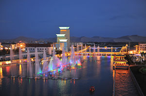 敦煌黨河風情線國家級水利風景區