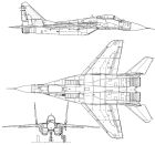米格-29三視圖