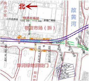 慶雲橋站位置及結構