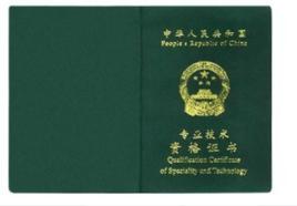 專業技術資格 專業技術資格