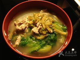 榨菜肉絲湯麵 榨菜肉絲湯麵