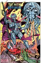 布萊尼亞克銀白色的金屬身體