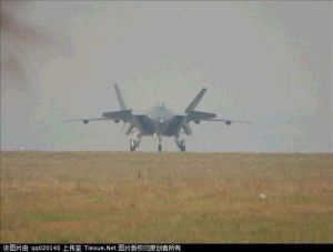 國區域網路站上發布的國產五代戰鬥機照片