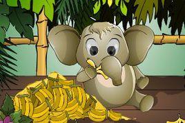 小象吃香蕉 小象吃香蕉