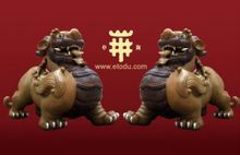 《中華陶金牌貔貅》