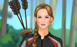 飢餓遊戲之凱妮絲換裝 飢餓遊戲之凱妮絲換裝