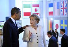 2009年7月份在義大利拉奎拉參加G8峰會