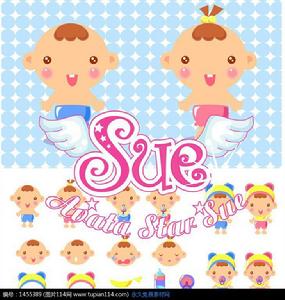 可愛的天使寶貝 可愛的天使寶貝