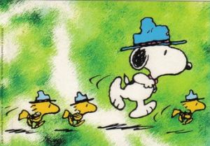 史努比明信片 史努比明信片