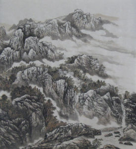 耿奎悟國畫作品