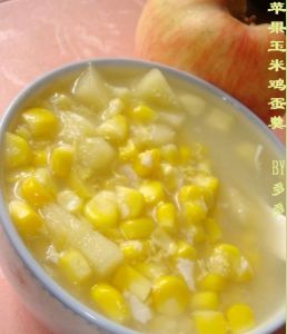 蘋果玉米雞蛋羹