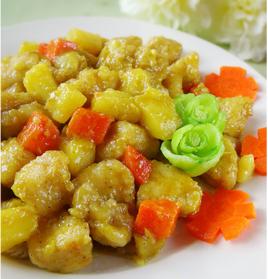 咖喱魚塊 咖喱魚塊